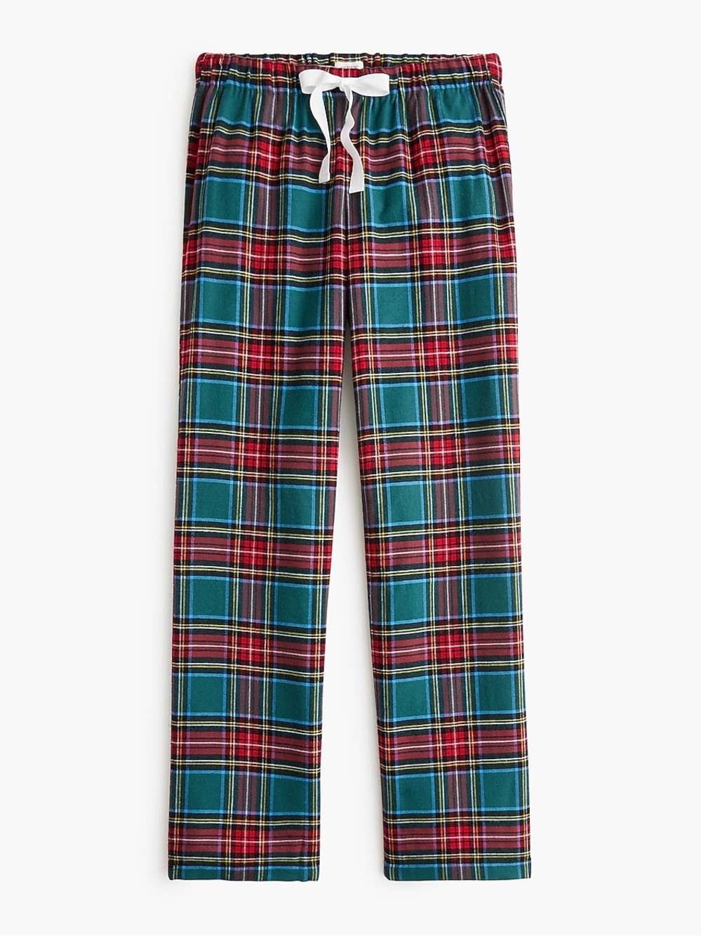 J. Crew Factory Pajama Pants - Green Tartan